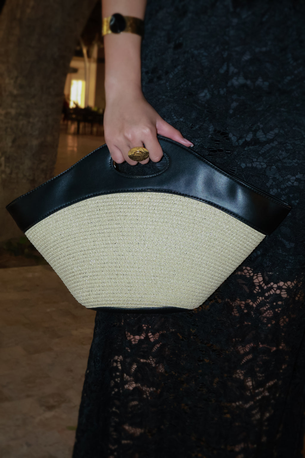 BOLSO RAFIA DE MANO