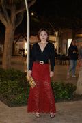 Rojo oscuro