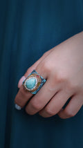 ANILLO CUARZO DRUSA
