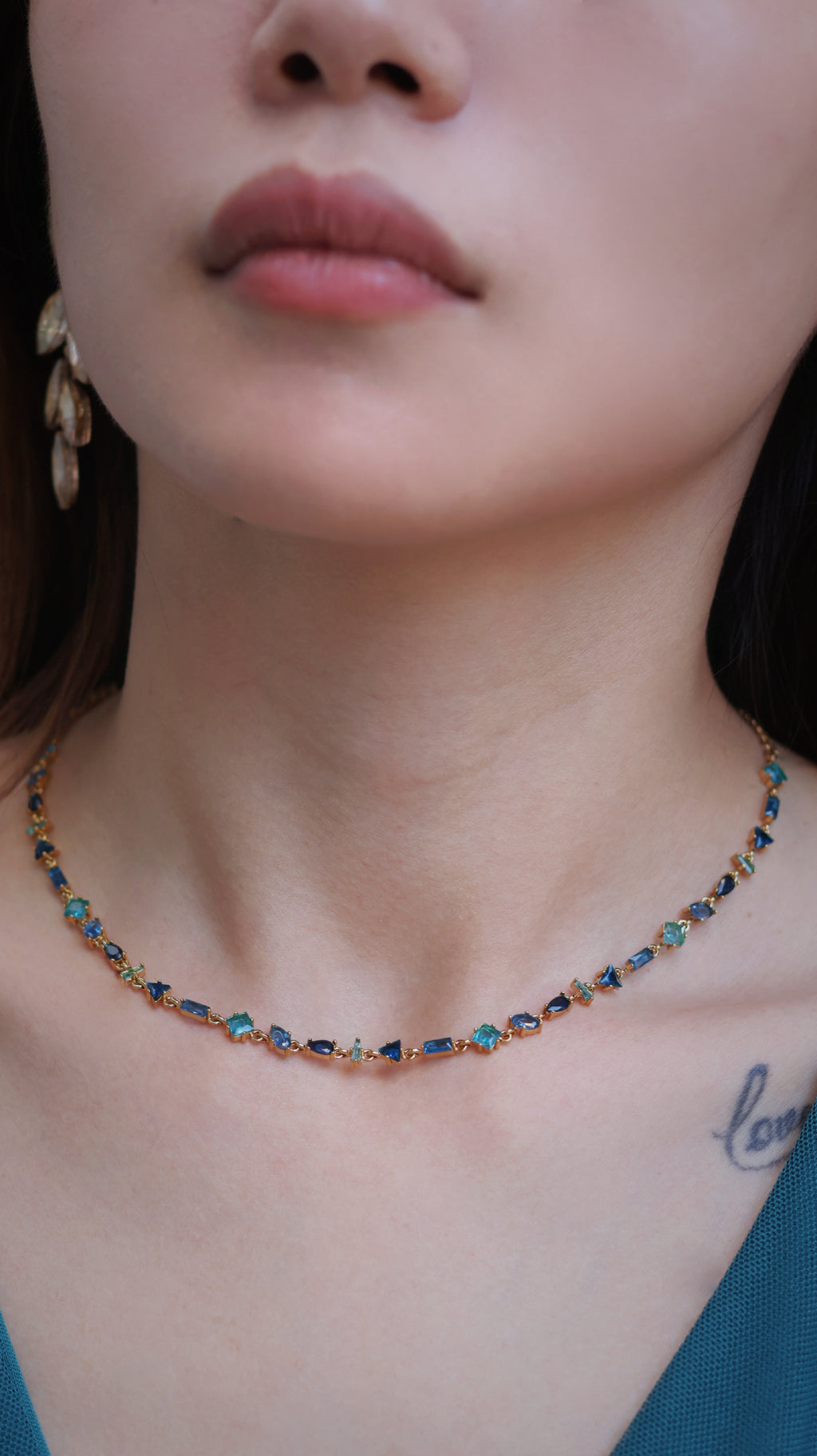 COLLAR RUBÍS TUTTI FRUTTI