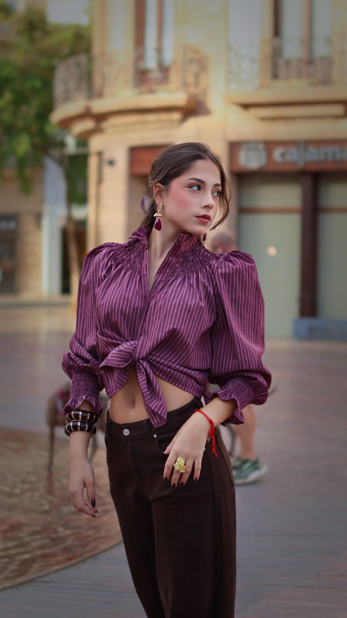 CAMISA VINTAGE PLISEÉ