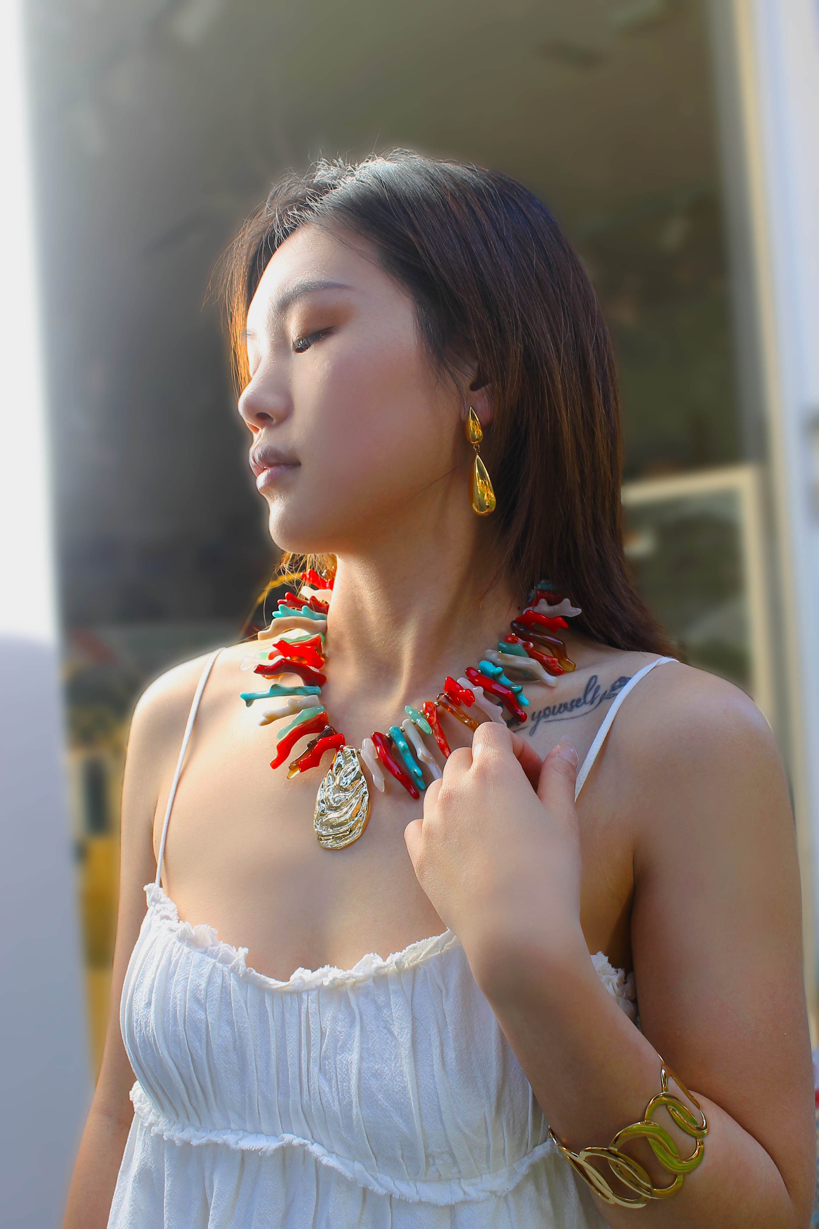 COLLAR CORAL VERANO