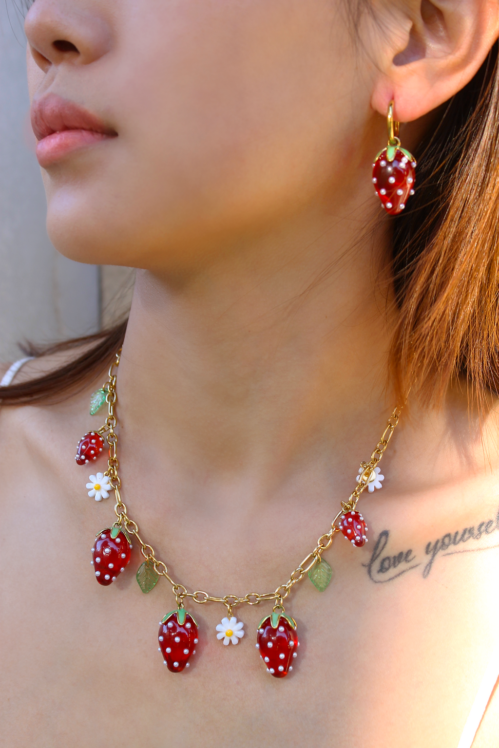 COLLAR FRESAS