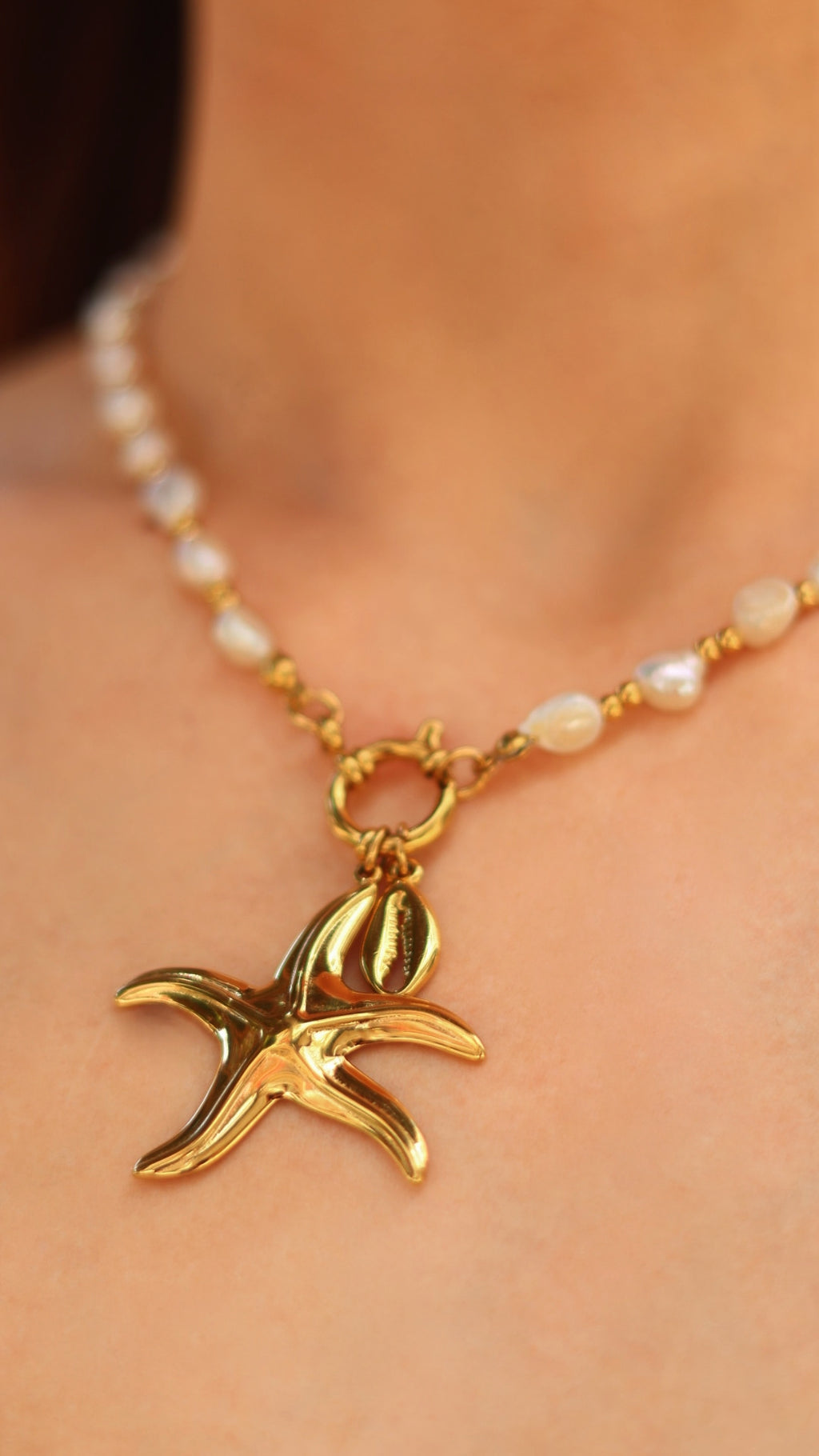 COLLAR PERLA MARINA