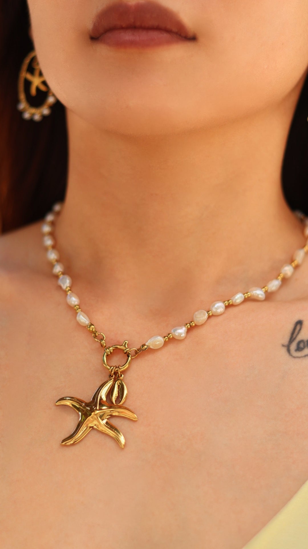 COLLAR PERLA MARINA
