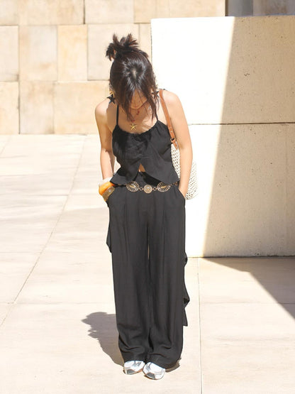 CONJUNTO LINO TOP PANTALON