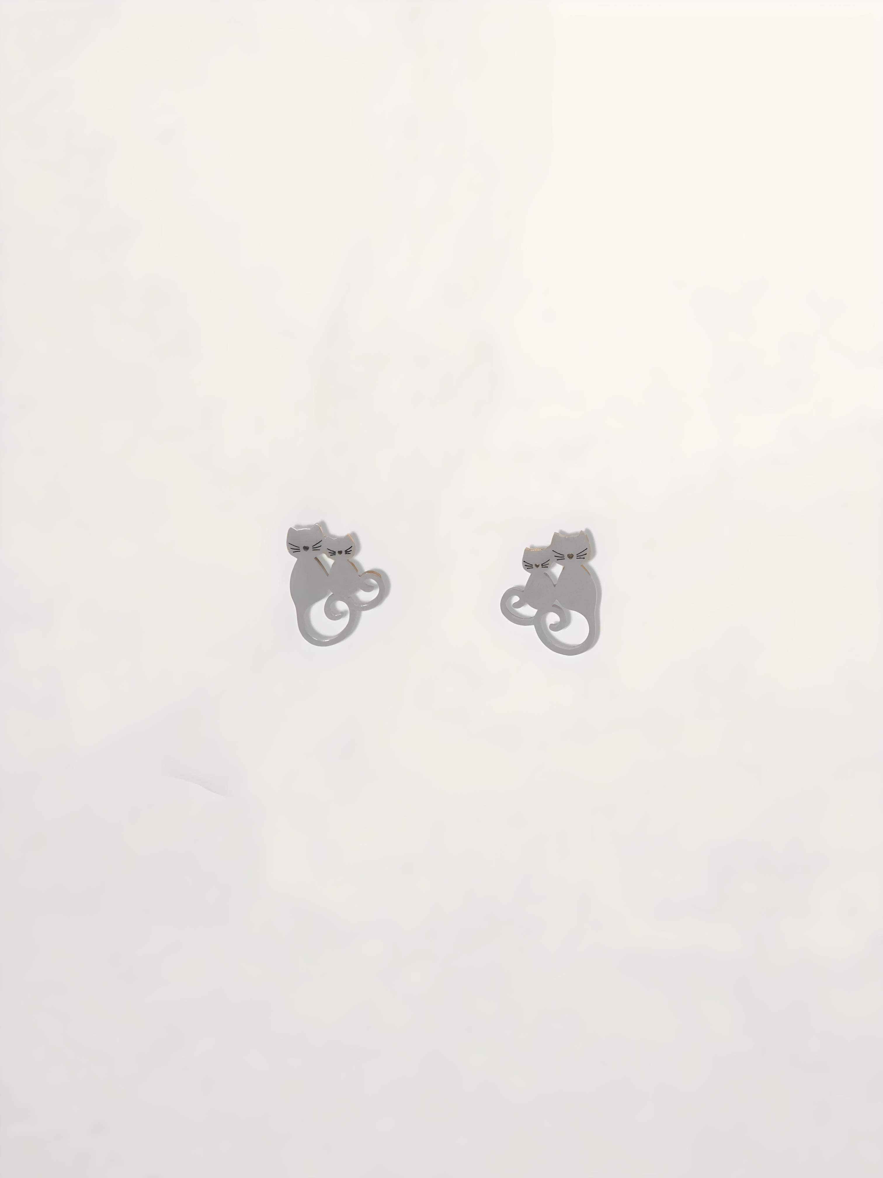 PENDIENTES GATO E HIJO PEQUEÑOS