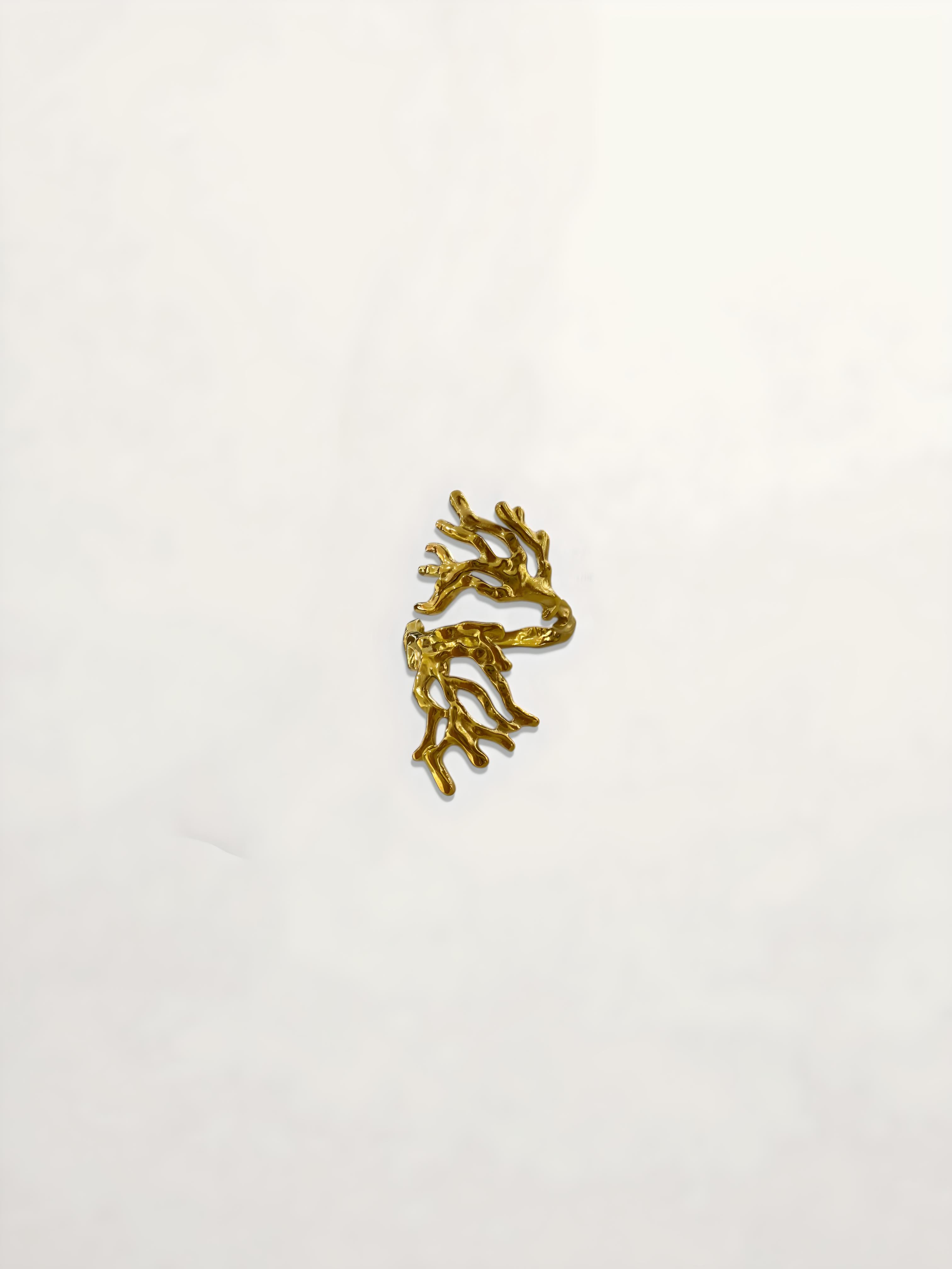 ANILLO ACERO INOXIDABLE ALGAS