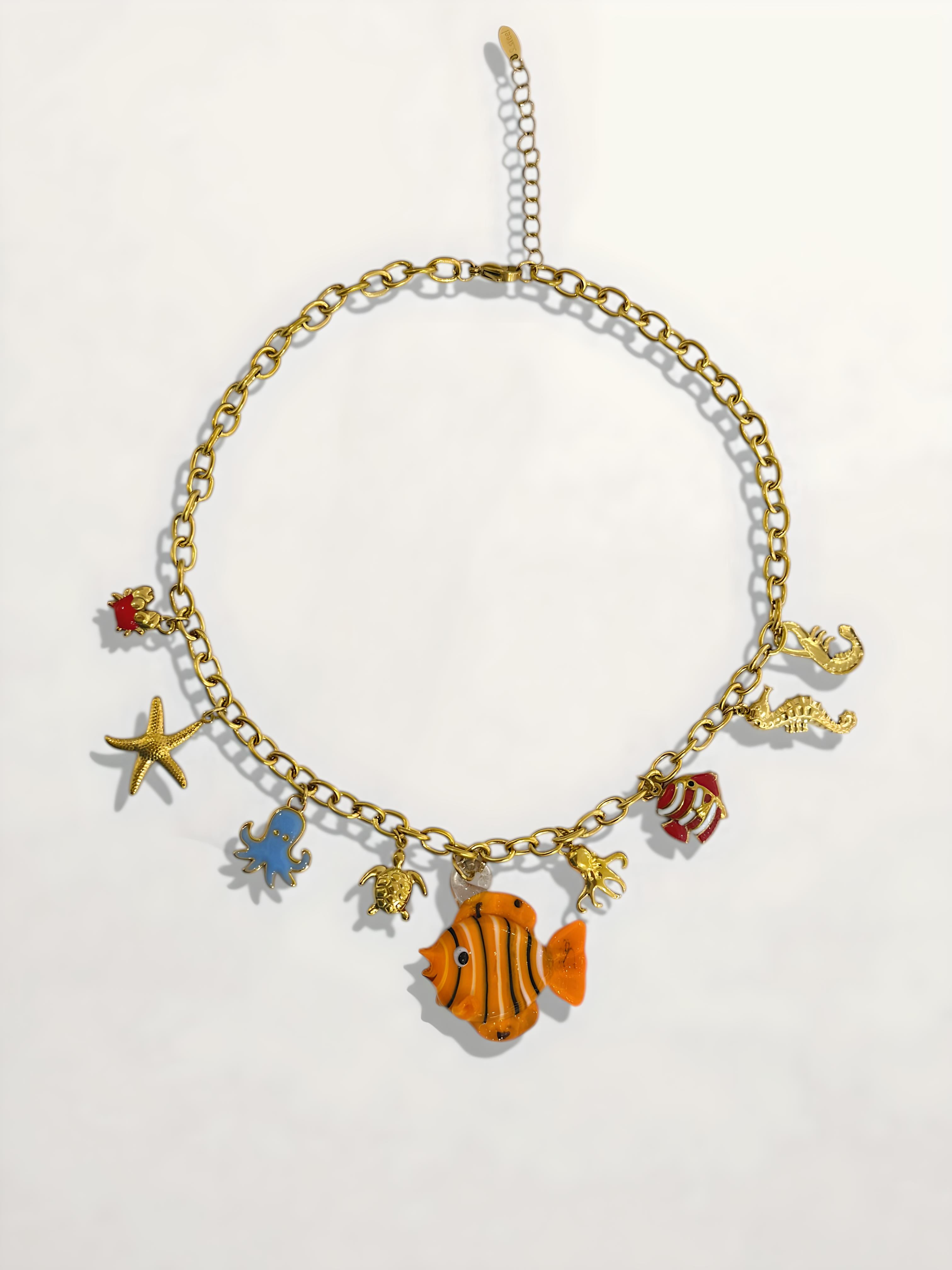 COLLAR ACERO PECES