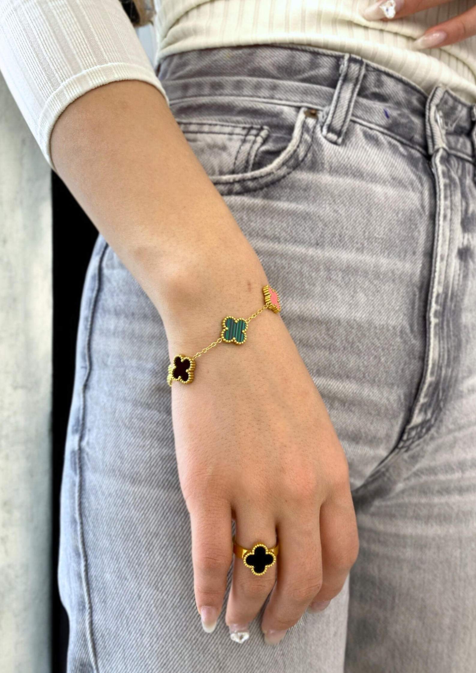 PULSERA TREBOL.